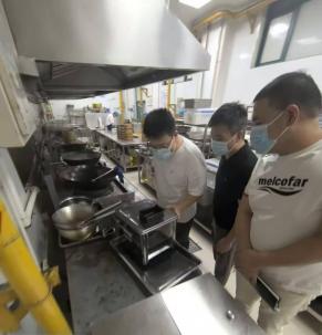 后勤处开展食材加工设备隐患排查专项工作